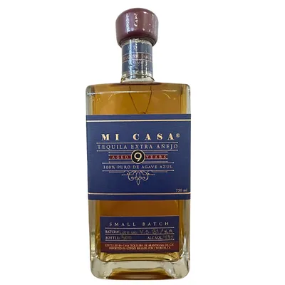 Mi Casa Extra Añejo 9 Year Old Small Batch Tequila 750mL