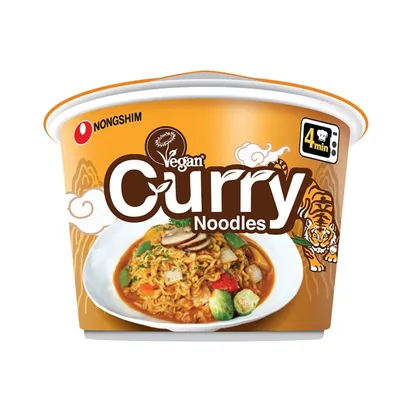Nongshim Vegan Curry Noodles Bowl 3.56 oz