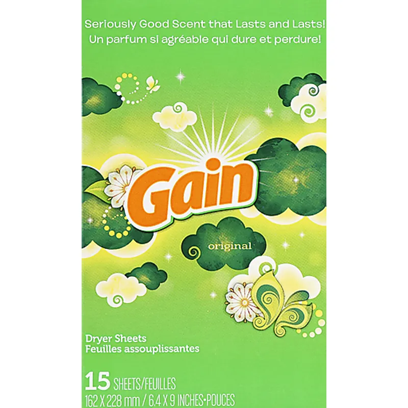 Gain Original Dryer Sheets view 1