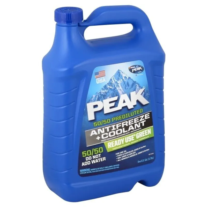 PEAK Antifreeze & Coolant 50/50 view 1
