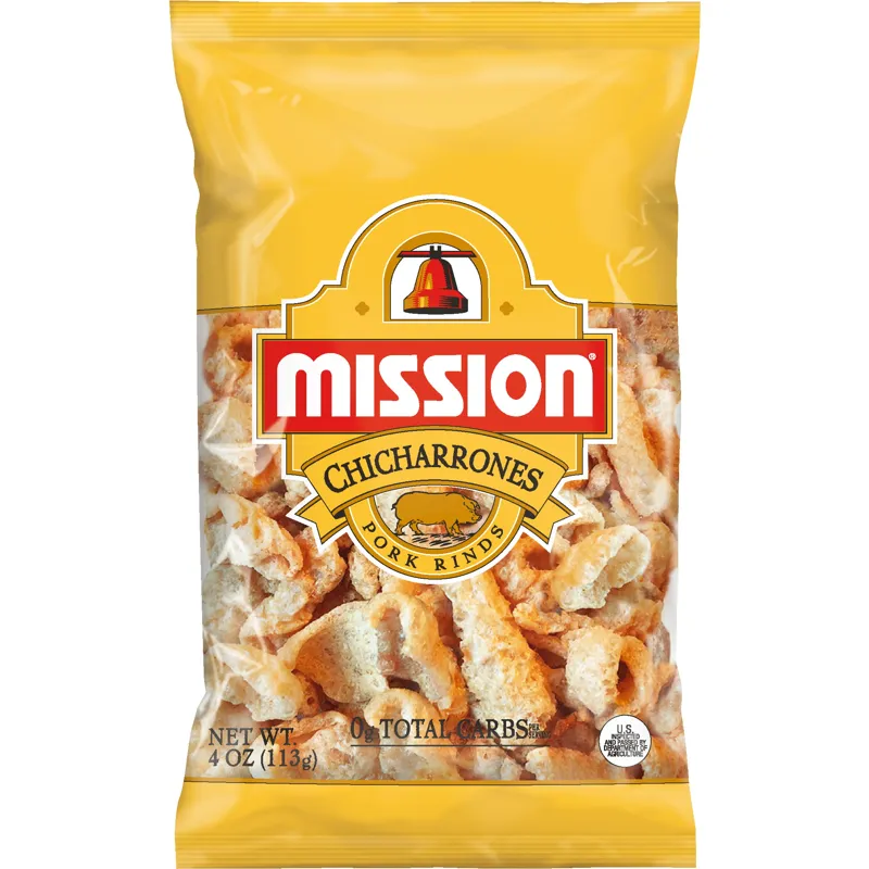 Mission Pork Rinds Chicharonnes view 1