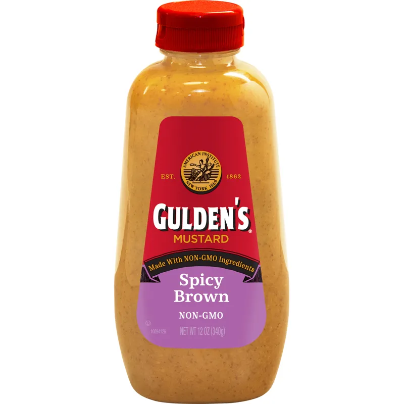 Guldens Spicy Brown Mustard view 1
