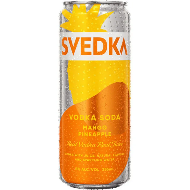 Svedka Mango Pineapple Flavored Vodka Soda view 1