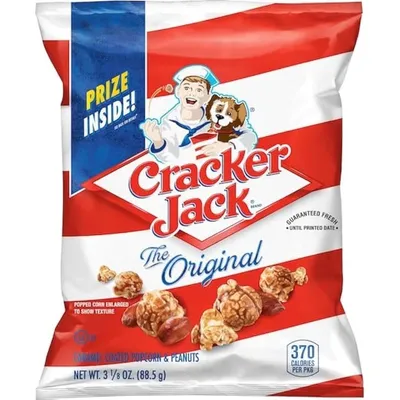 Cracker Jack Original Caramel Coated Popcorn & Peanuts 3.125 oz