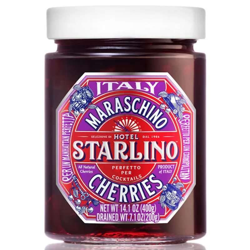 Hotel Starlino Maraschino Cherries Jar view 1