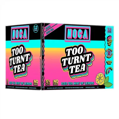 NOCA Too Turnt Tea 12pk 12oz Cans