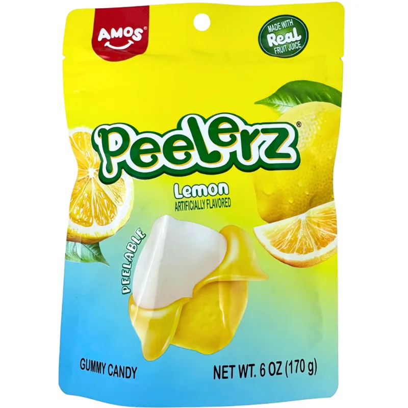 Amos Peelerz Lemon Gummy Candy view 1