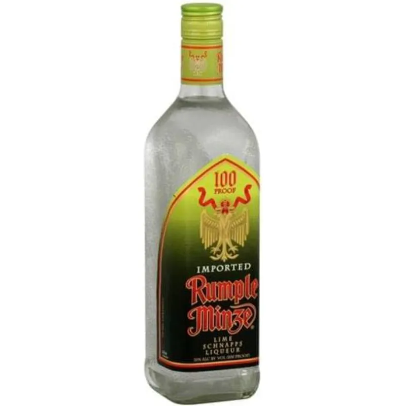 Rumple Minze Lime Schnapps view 1