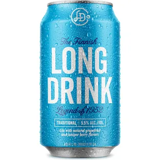 Long Drink Traditional Citrus Soda. Real Liquor.