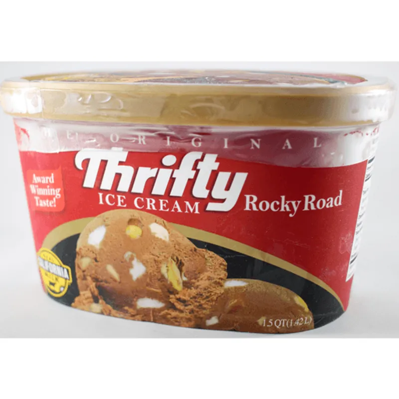 Thrifty Rocky Road Ice Cream view 1