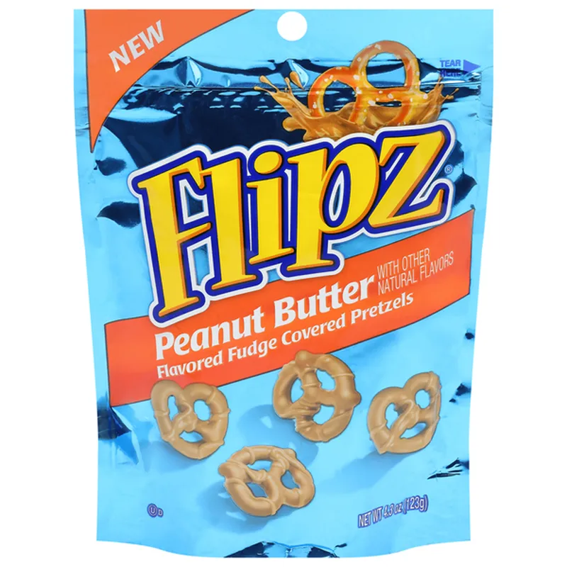 Flipz Peanut Butter Fudge Covered Pretzels view 1