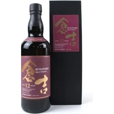 Kurayoshi 12 Year Old Malt Whiskey 750ml Bottle