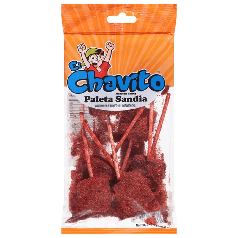 El Chavito Paleta Sandia Watermelon Flavored Mexican Candy view 1