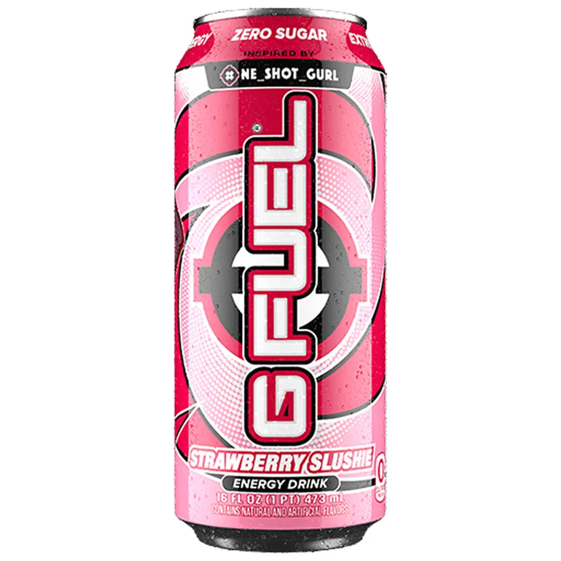 G FUEL Strawberry Slushie Energy Drink view 1