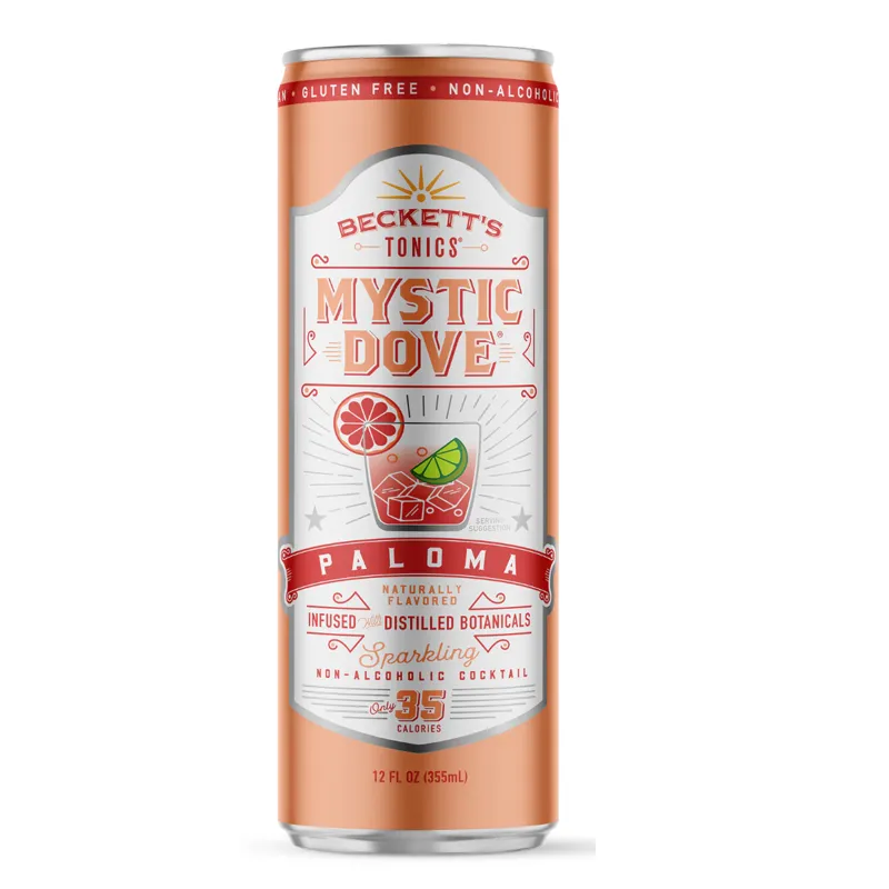 Beckett's Tonics Mystic Dove Paloma Non-Alcoholic Sparkling Cocktail view 1