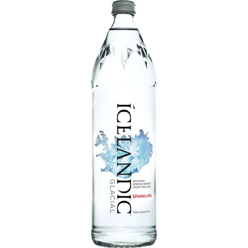 Icelandic Glacial Sparkling Water view 1