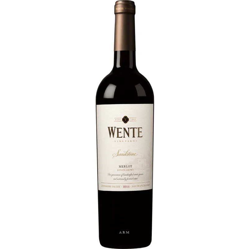Wente Vineyards Sandstone Merlot view 1