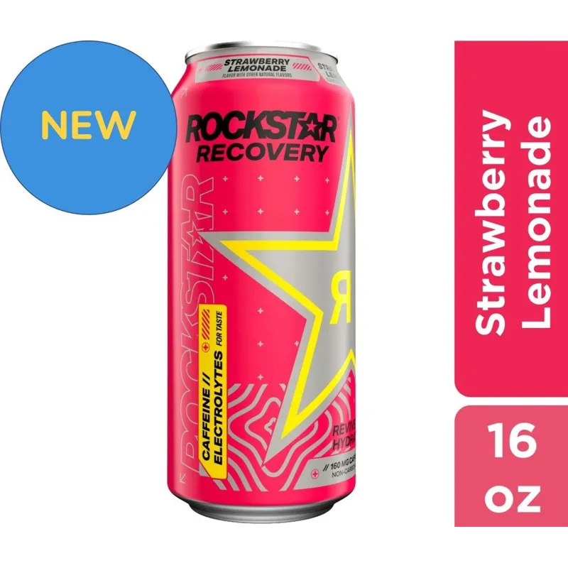 Rockstar Recovery Strawberry Lemonade view 1