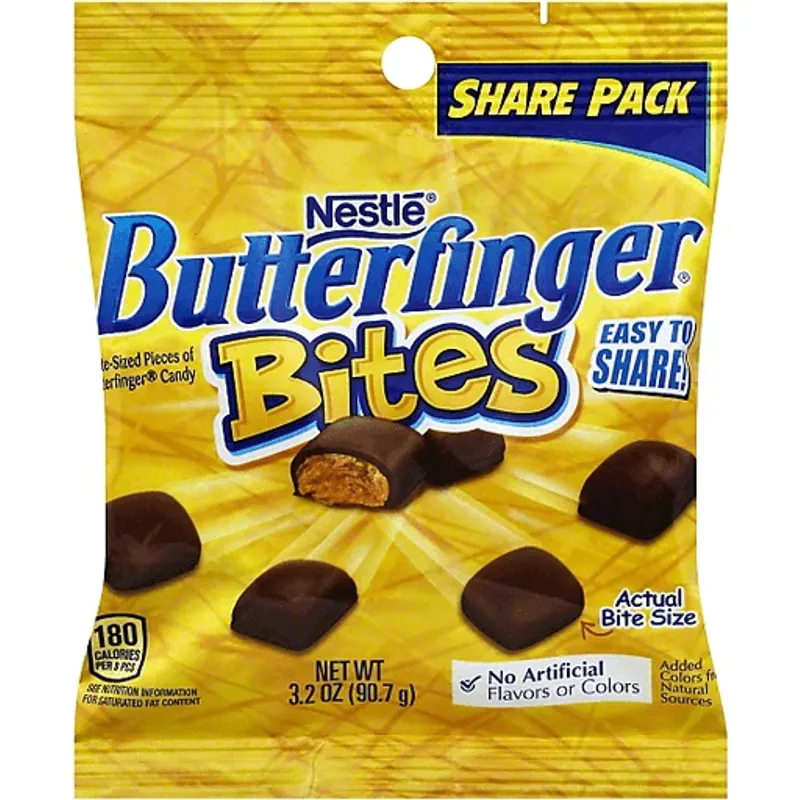 Nestle Butterfinger Bites Candy Share Pack view 1