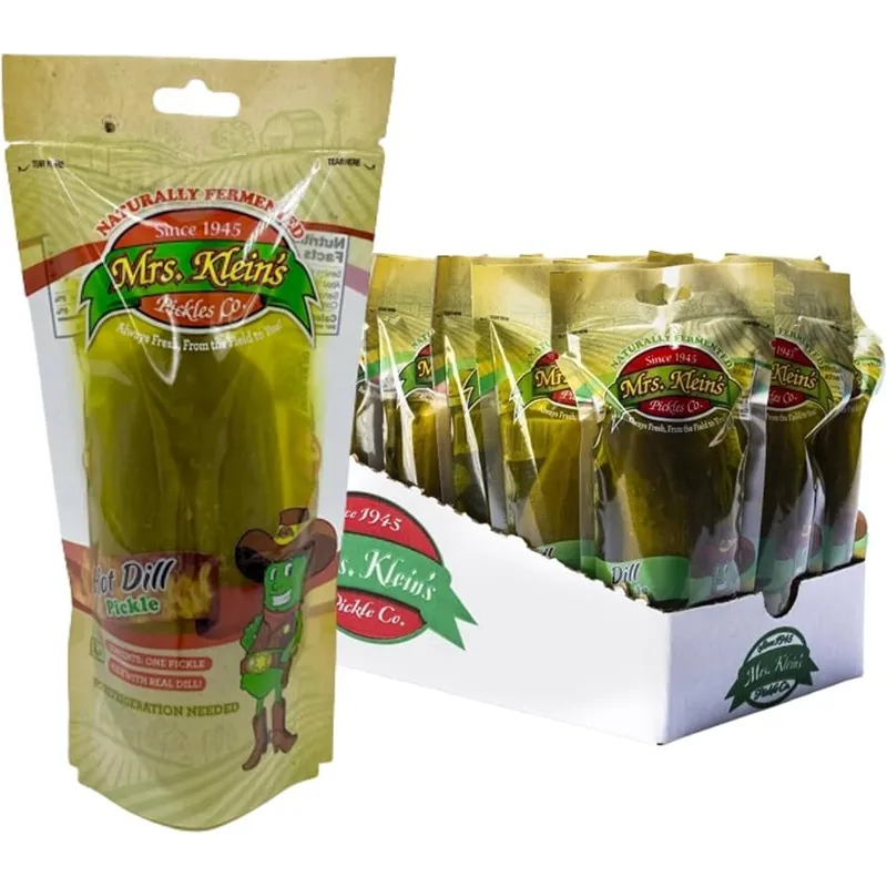 Kleins Chamoy Single Serve Pickle view 1