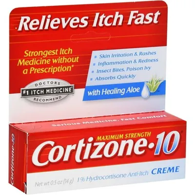 Cortizone 10 Anti-Itch Cream 0.5 oz