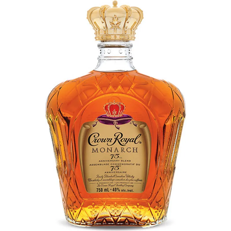 Crown Royal Monarch 75th Anniversary Blend Finely Blended Canadian Whisky view 1