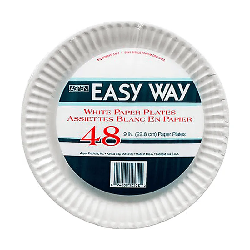 Aspen Easy Way Uncoated Paper Plates view 1