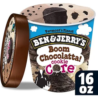 Ben & Jerrys Boom Chocolatta Core Ice Cream