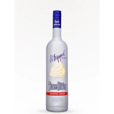 Three Olives Whipped Cream Vodka 750ml Bottle
