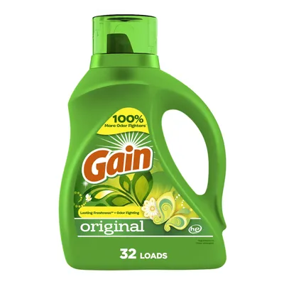 Gain Original Liquid Laundry Detergent 46 oz Bottle