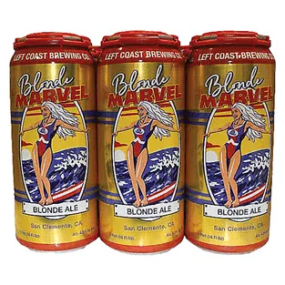 Left Coast Brewing Co. Blonde Marvel Blonde Ale