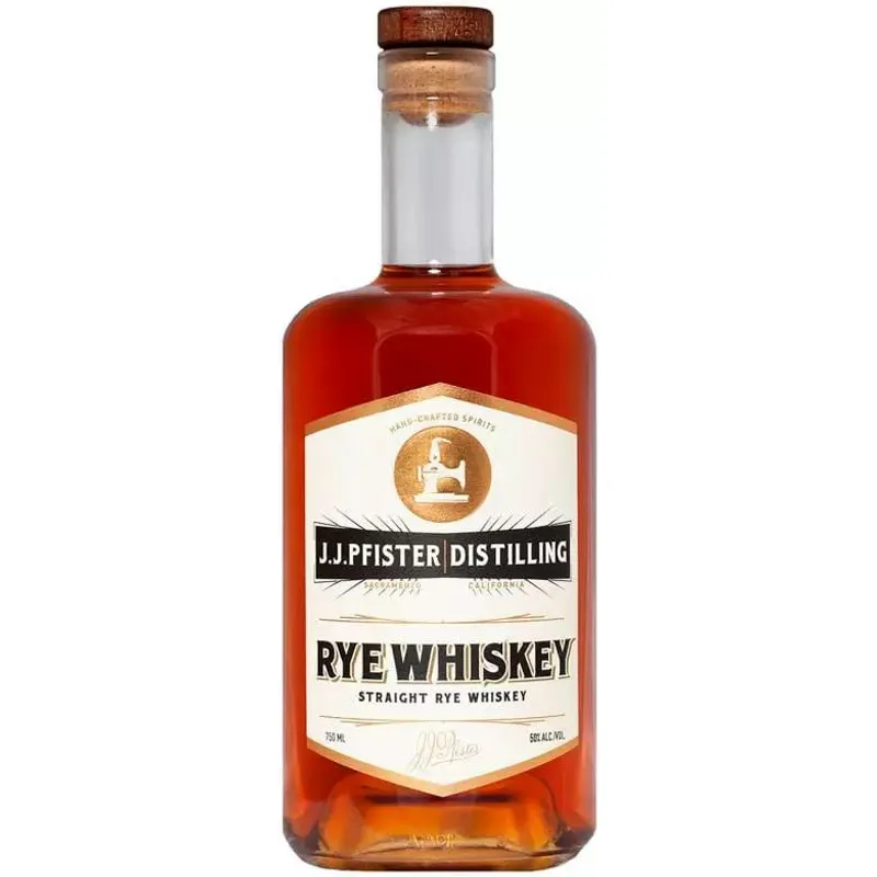 J.j Pfister Rye Whiskey view 1