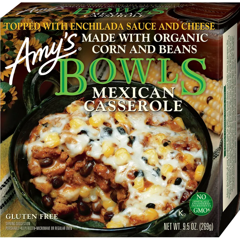 Amys Mexican Casserole Bowl Box view 1