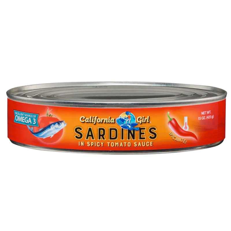 California Girl Sardines in Spicy Tomato Sauce view 1