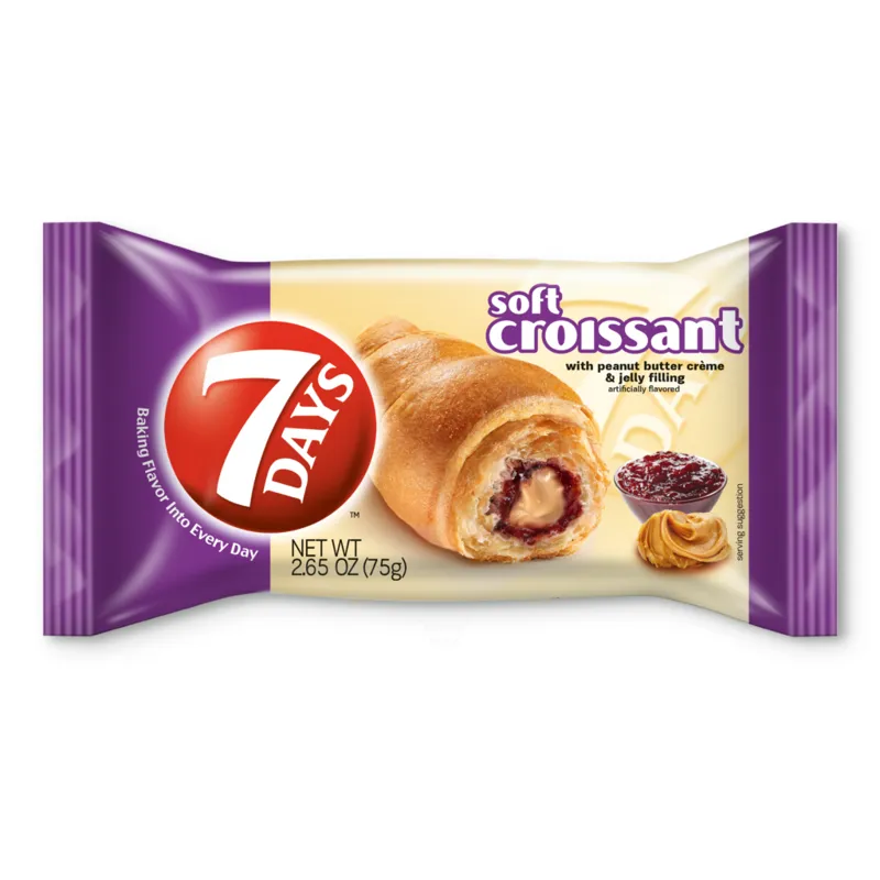 7 Days Soft Croissant Peanut Butter & Jelly Bag view 1