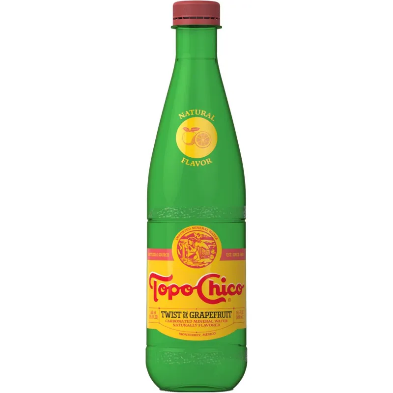 Topo Chico Twist Of Grapefruit Sparkling Mineral Water view 1