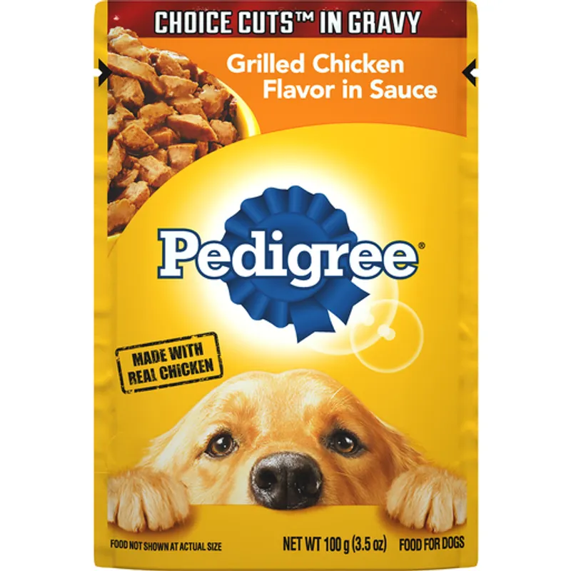 Pedigree Choice Cuts Grilled Chicken Flavor Dog Food view 1