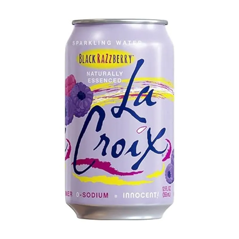 LaCroix Black Razzberry Sparkling Water view 1