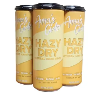 Anna's Cider Hazy Dry