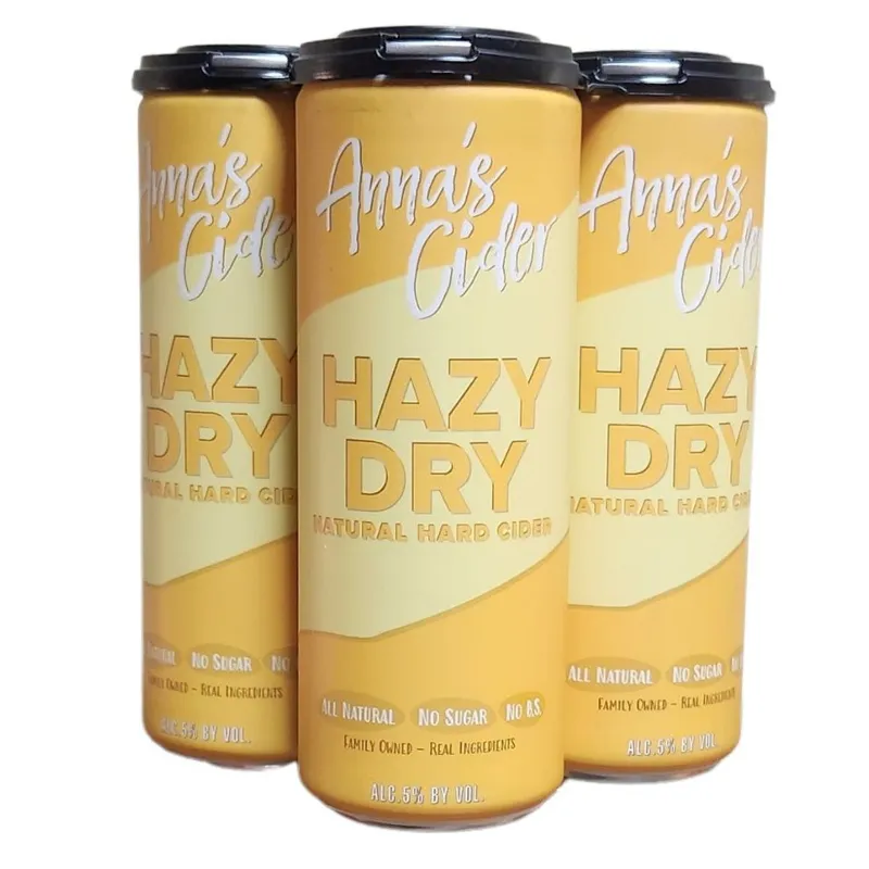 Anna's Cider Hazy Dry view 1