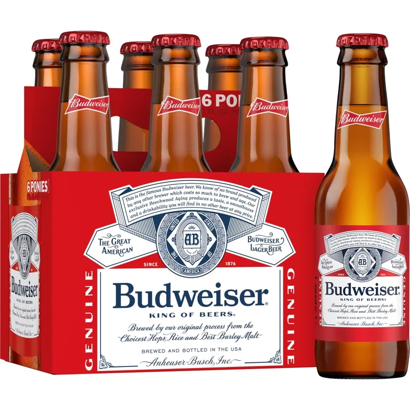 Budweiser American Lager view 1