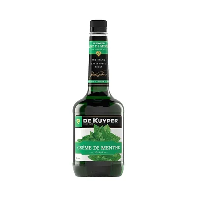 DeKuyper Creme De Menthe Green Liqueur 750ml
