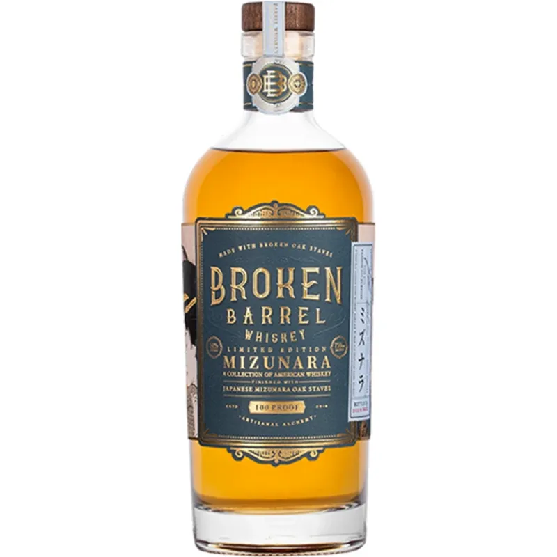 Broken Barrel Mizunara Whiskey view 1