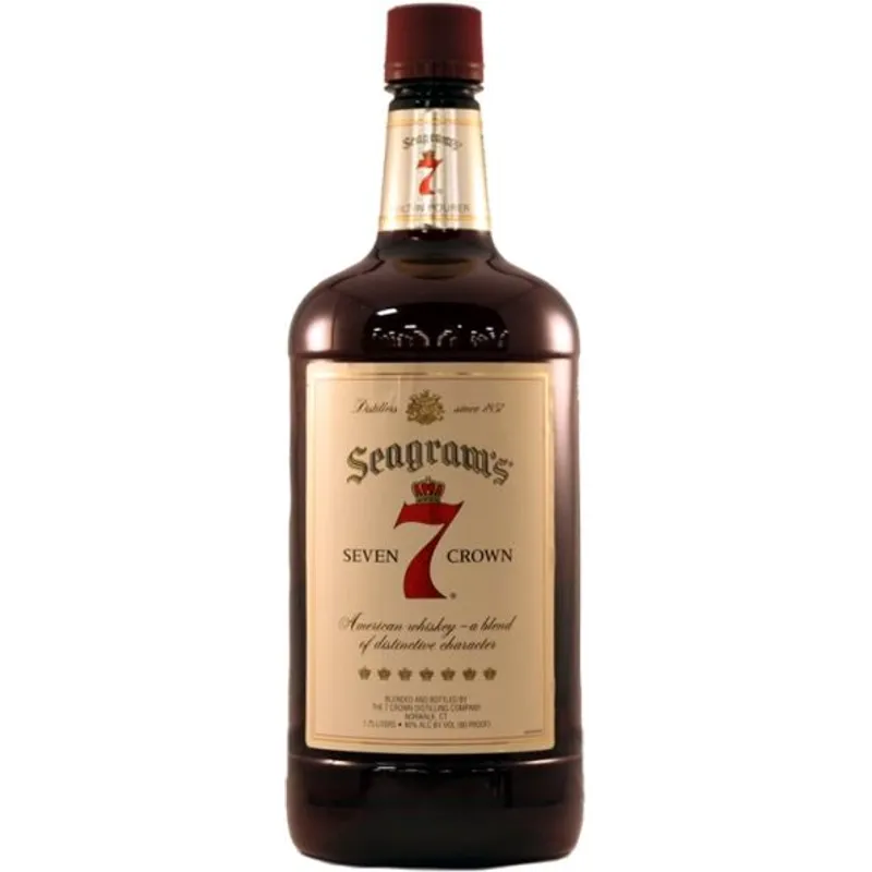 Seagrams 7 Crown Blended American Whiskey view 1