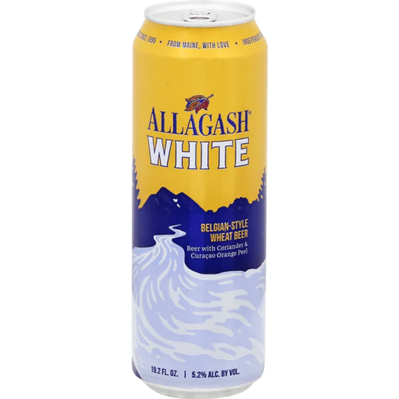 Allagash White Belgian-Style Wheat Beer view 1