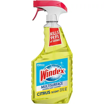 Windex Multi-Surface Disinfectant Cleaner Citrus Fresh 23 oz Bottle