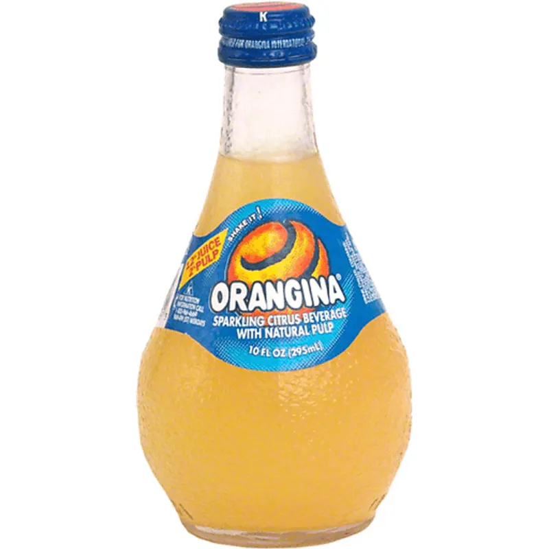 Orangina Sparkling Citrus Beverage With Natural Pulp view 1