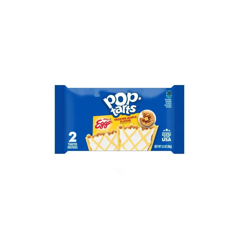 Kellogg's Pop-Tarts Eggo Frosted Maple Flavor Box view 1