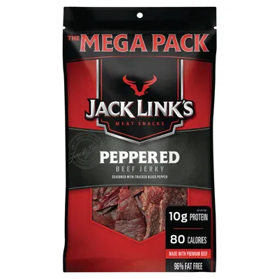 Jack Link's Peppered Beef Jerky 8 oz Bag