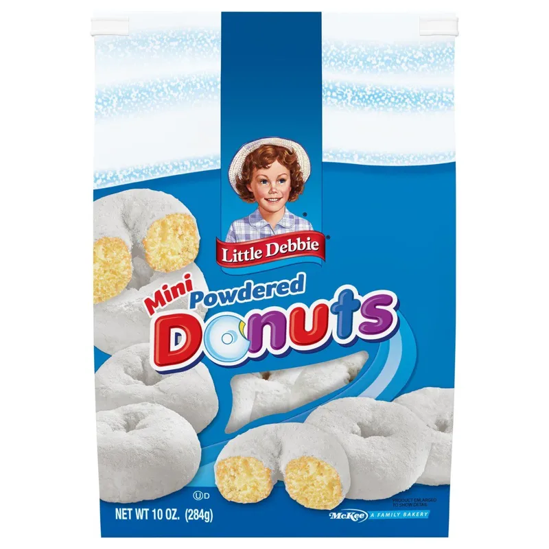 Little Debbie Mini Powdered Donuts view 1